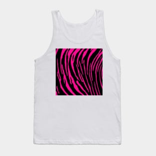 Pink Tiger Stripes Tank Top